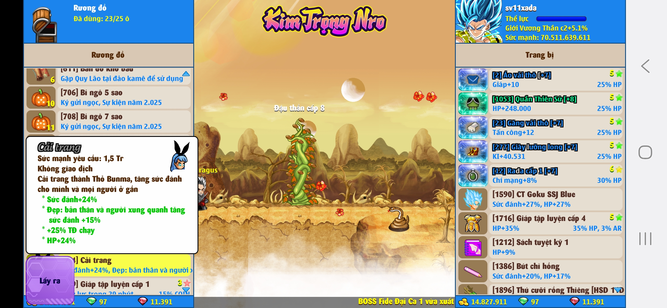 Nick Ngọc Rồng Online VIP giá rẻ, NickDaoQuan.Com, Shop Nick Ngọc Rồng