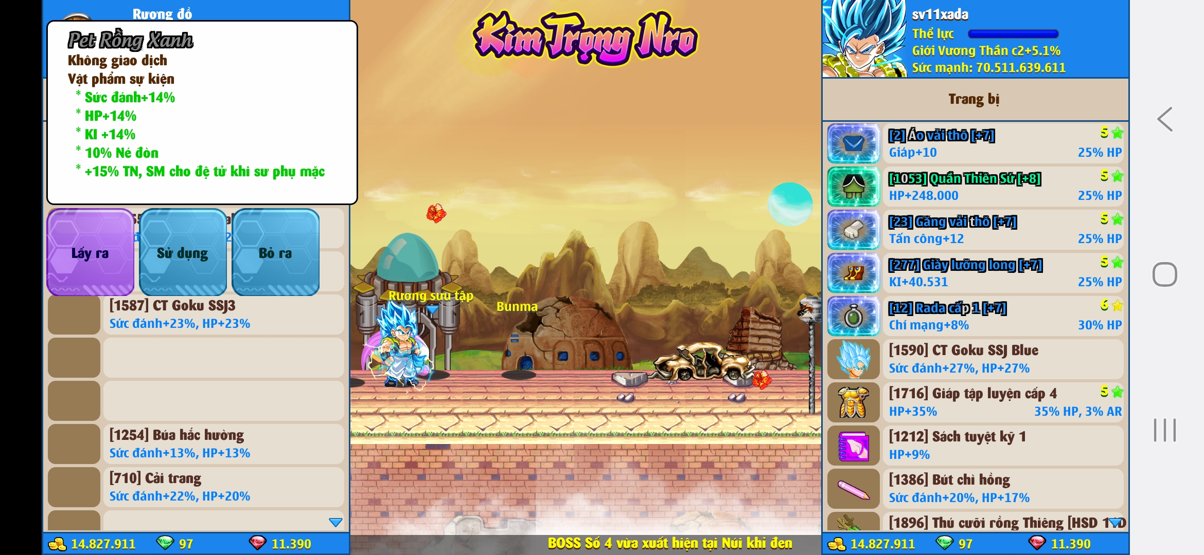 Nick Ngọc Rồng Online VIP giá rẻ, NickDaoQuan.Com, Shop Nick Ngọc Rồng