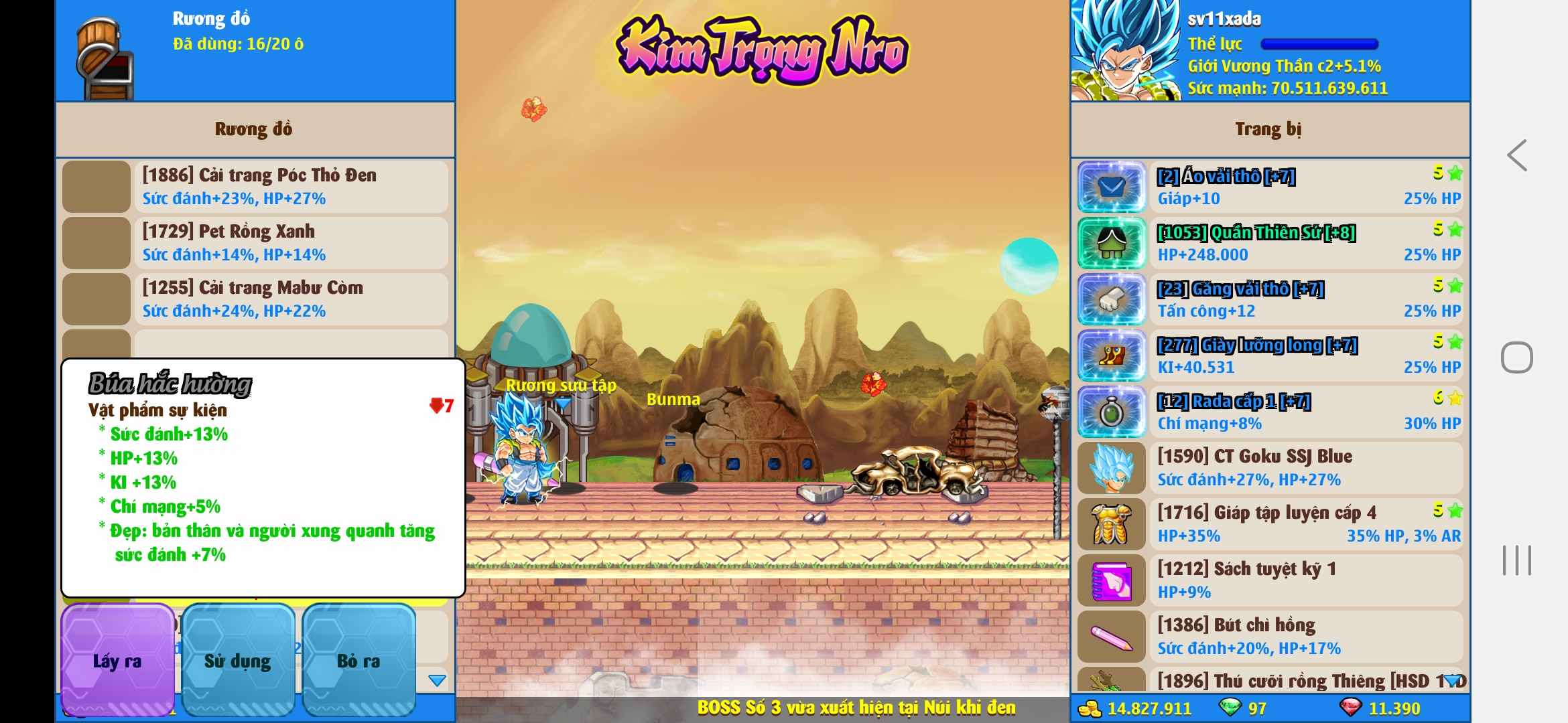 Nick Ngọc Rồng Online VIP giá rẻ, NickDaoQuan.Com, Shop Nick Ngọc Rồng