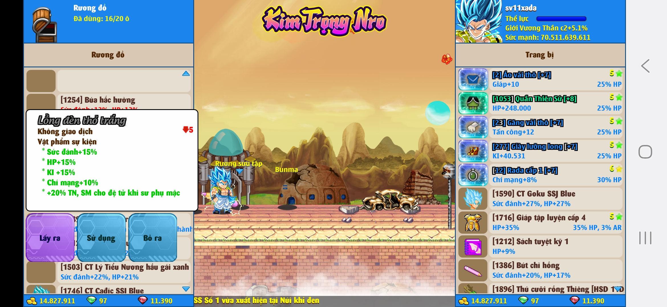 Nick Ngọc Rồng Online VIP giá rẻ, NickDaoQuan.Com, Shop Nick Ngọc Rồng