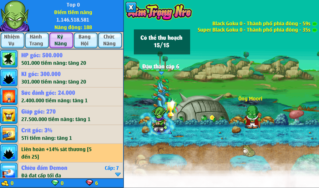 Nick Ngọc Rồng Online VIP giá rẻ, NickDaoQuan.Com, Shop Nick Ngọc Rồng