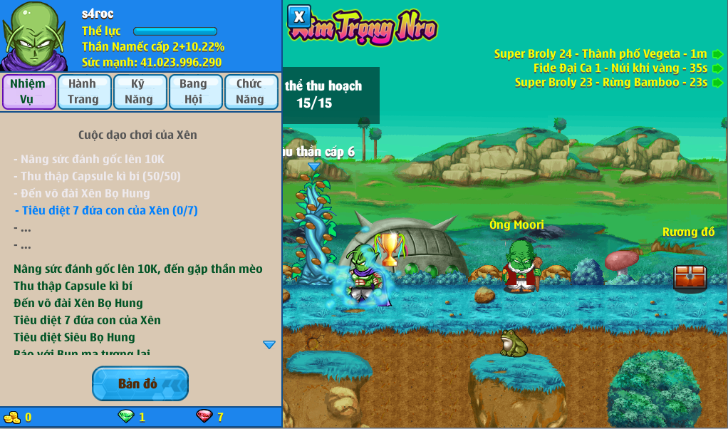 Nick Ngọc Rồng Online VIP giá rẻ, NickDaoQuan.Com, Shop Nick Ngọc Rồng