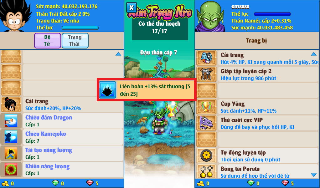 Nick Ngọc Rồng Online VIP giá rẻ, NickDaoQuan.Com, Shop Nick Ngọc Rồng