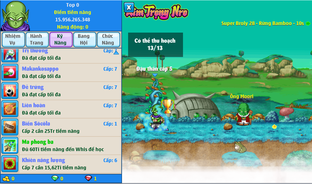 Nick Ngọc Rồng Online VIP giá rẻ, NickDaoQuan.Com, Shop Nick Ngọc Rồng