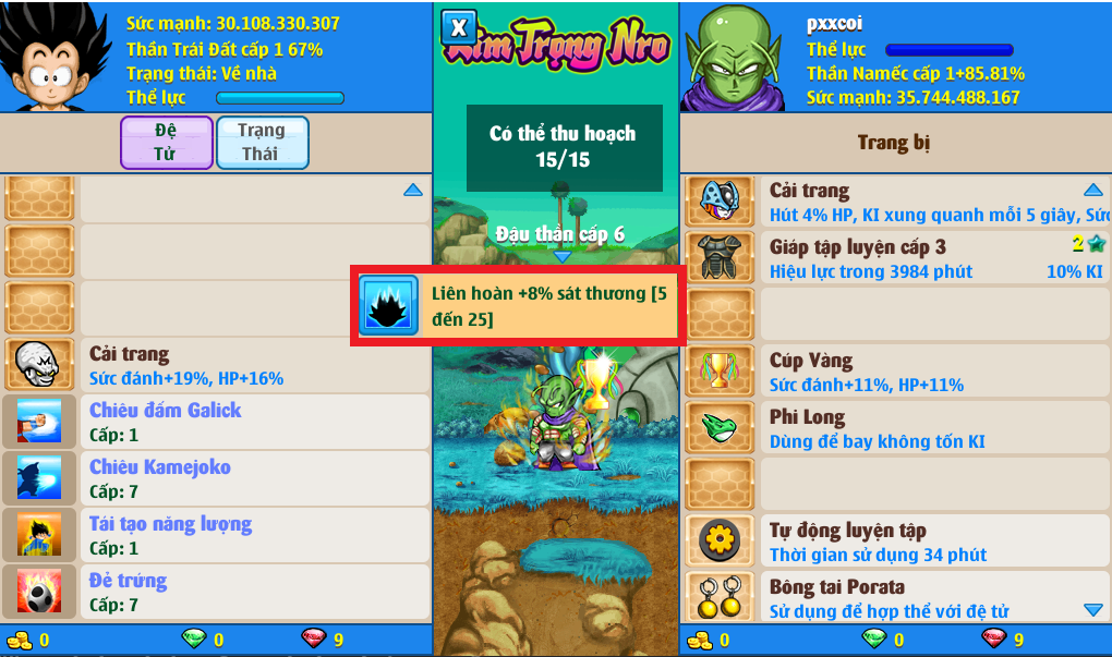 Nick Ngọc Rồng Online VIP giá rẻ, NickDaoQuan.Com, Shop Nick Ngọc Rồng