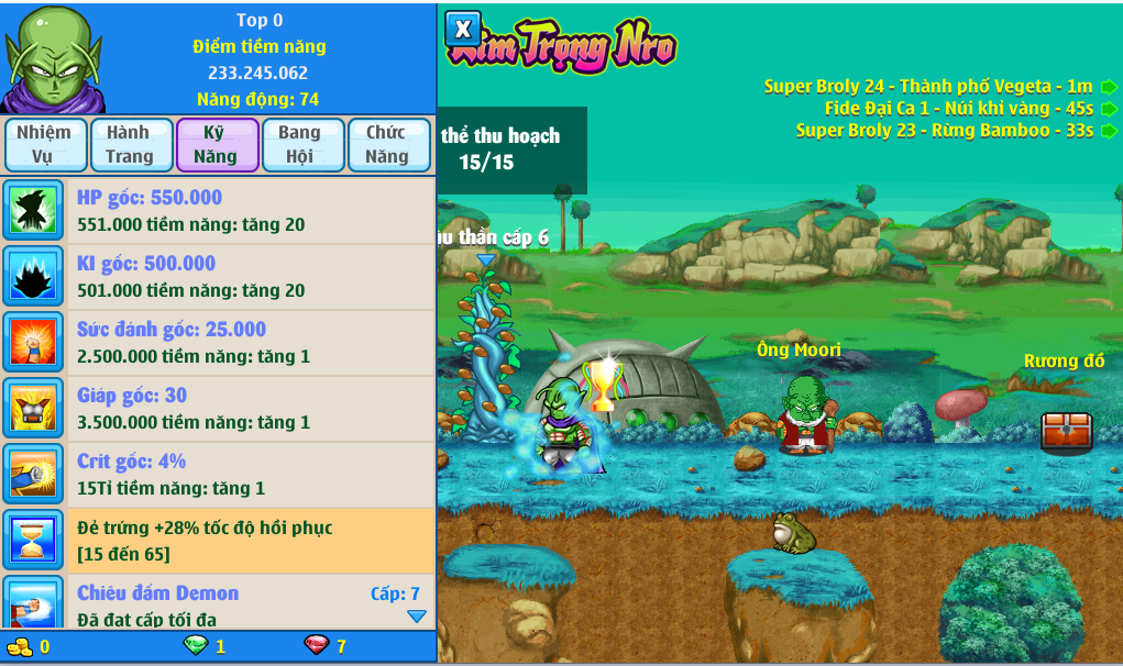 Nick Ngọc Rồng Online VIP giá rẻ, NickDaoQuan.Com, Shop Nick Ngọc Rồng