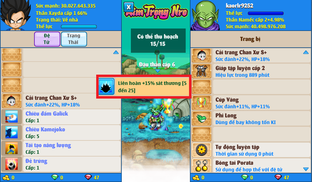 Nick Ngọc Rồng Online VIP giá rẻ, NickDaoQuan.Com, Shop Nick Ngọc Rồng