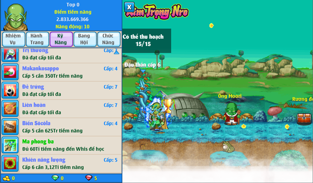 Nick Ngọc Rồng Online VIP giá rẻ, NickDaoQuan.Com, Shop Nick Ngọc Rồng