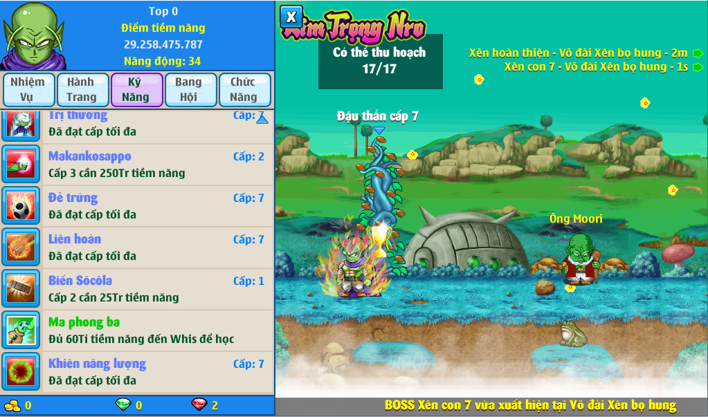 Nick Ngọc Rồng Online VIP giá rẻ, NickDaoQuan.Com, Shop Nick Ngọc Rồng