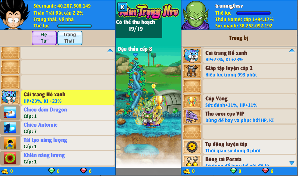 Nick Ngọc Rồng Online VIP giá rẻ, NickDaoQuan.Com, Shop Nick Ngọc Rồng