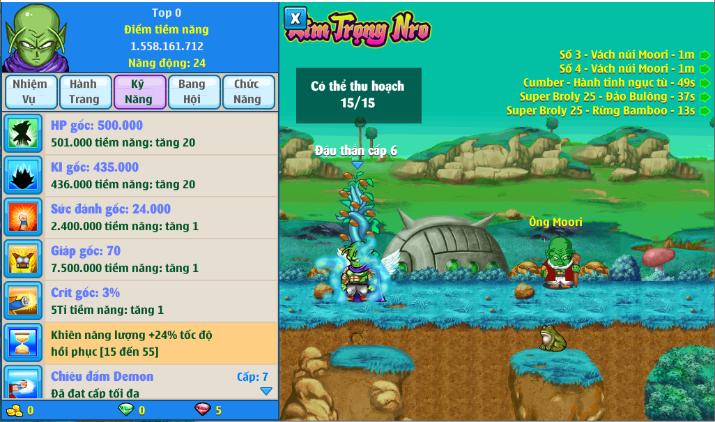 Nick Ngọc Rồng Online VIP giá rẻ, NickDaoQuan.Com, Shop Nick Ngọc Rồng