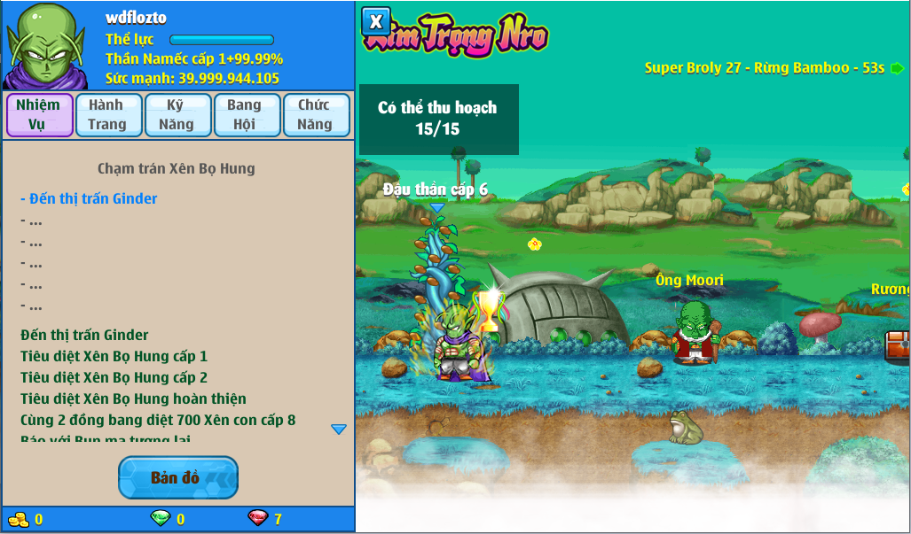 Nick Ngọc Rồng Online VIP giá rẻ, NickDaoQuan.Com, Shop Nick Ngọc Rồng