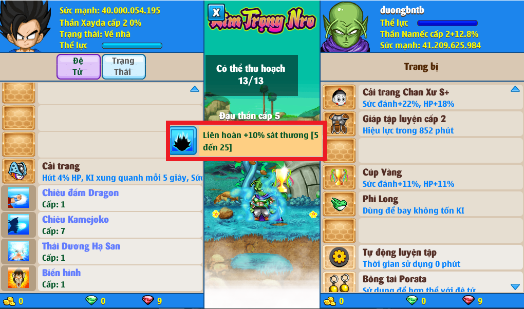 Nick Ngọc Rồng Online VIP giá rẻ, NickDaoQuan.Com, Shop Nick Ngọc Rồng