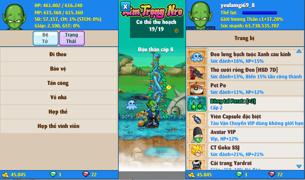 Nick Ngọc Rồng Online VIP giá rẻ, NickDaoQuan.Com, Shop Nick Ngọc Rồng