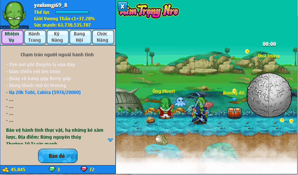 Nick Ngọc Rồng Online VIP giá rẻ, NickDaoQuan.Com, Shop Nick Ngọc Rồng