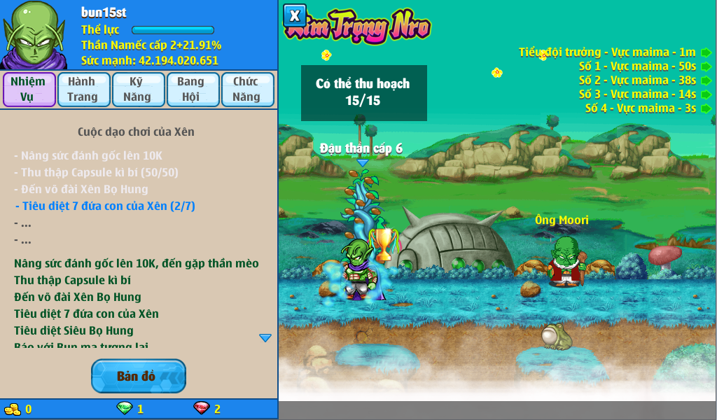 Nick Ngọc Rồng Online VIP giá rẻ, NickDaoQuan.Com, Shop Nick Ngọc Rồng