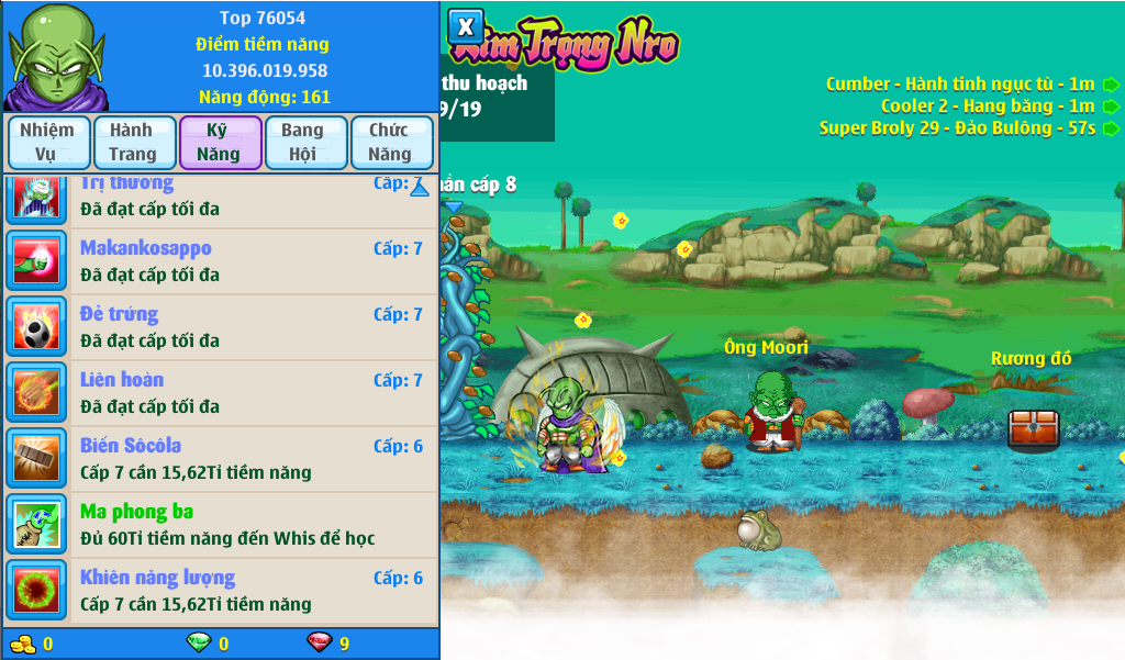 Nick Ngọc Rồng Online VIP giá rẻ, NickDaoQuan.Com, Shop Nick Ngọc Rồng