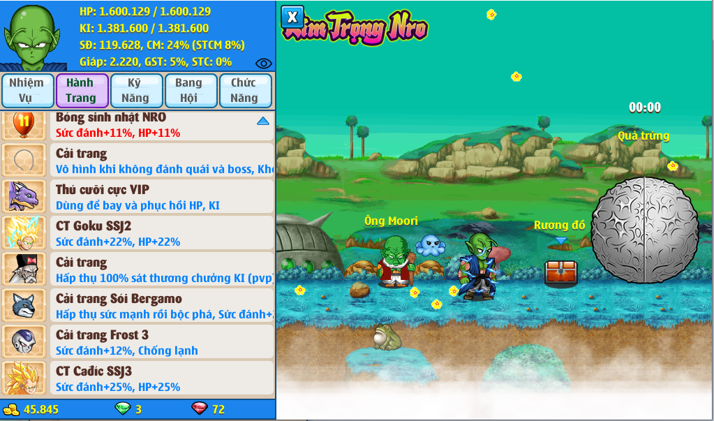 Nick Ngọc Rồng Online VIP giá rẻ, NickDaoQuan.Com, Shop Nick Ngọc Rồng