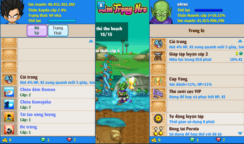 Nick Ngọc Rồng Online VIP giá rẻ, NickDaoQuan.Com, Shop Nick Ngọc Rồng