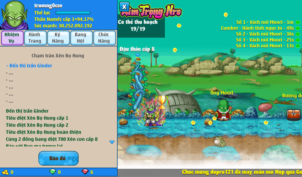 Nick Ngọc Rồng Online VIP giá rẻ, NickDaoQuan.Com, Shop Nick Ngọc Rồng