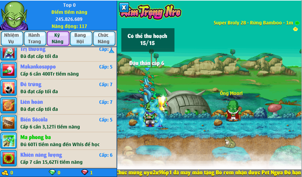 Nick Ngọc Rồng Online VIP giá rẻ, NickDaoQuan.Com, Shop Nick Ngọc Rồng