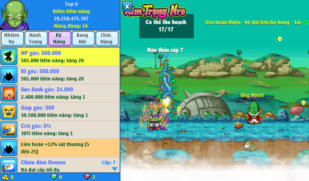 Nick Ngọc Rồng Online VIP giá rẻ, NickDaoQuan.Com, Shop Nick Ngọc Rồng