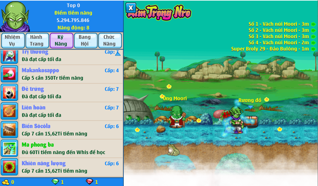 Nick Ngọc Rồng Online VIP giá rẻ, NickDaoQuan.Com, Shop Nick Ngọc Rồng