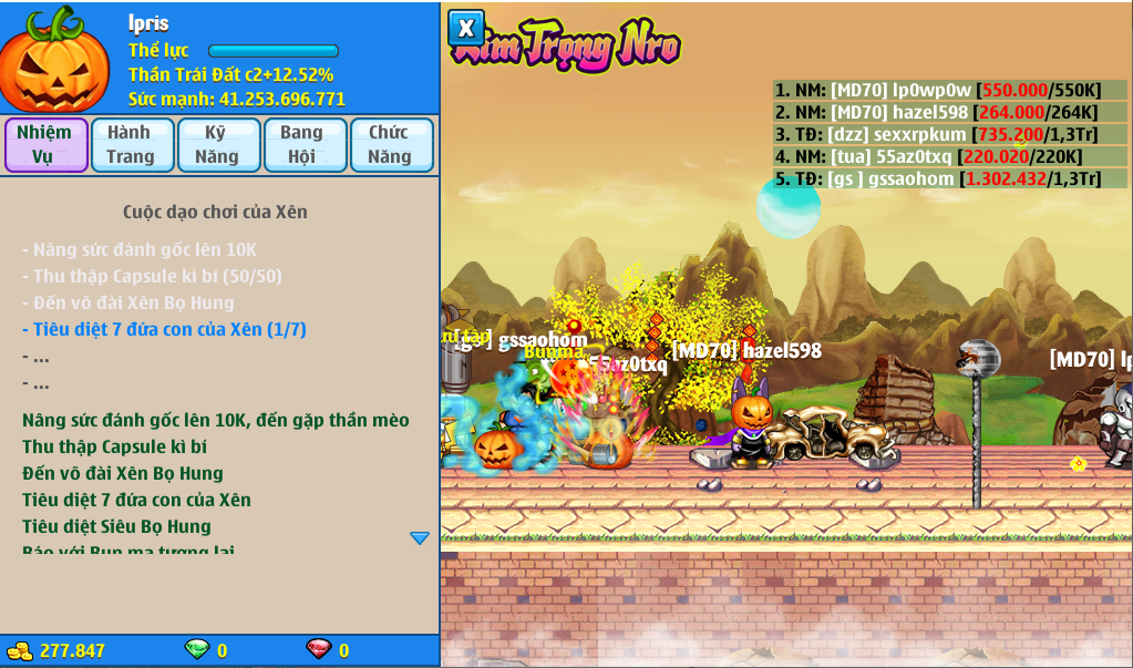 Nick Ngọc Rồng Online VIP giá rẻ, NickDaoQuan.Com, Shop Nick Ngọc Rồng