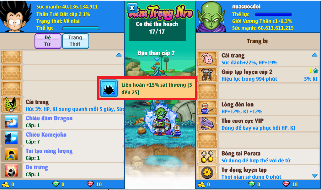 Nick Ngọc Rồng Online VIP giá rẻ, NickDaoQuan.Com, Shop Nick Ngọc Rồng