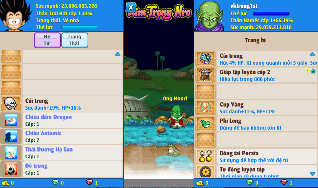 Nick Ngọc Rồng Online VIP giá rẻ, NickDaoQuan.Com, Shop Nick Ngọc Rồng