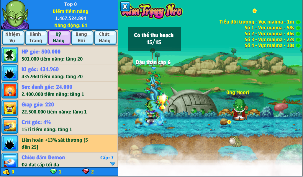 Nick Ngọc Rồng Online VIP giá rẻ, NickDaoQuan.Com, Shop Nick Ngọc Rồng