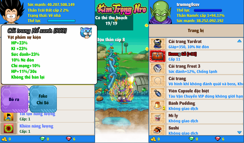 Nick Ngọc Rồng Online VIP giá rẻ, NickDaoQuan.Com, Shop Nick Ngọc Rồng