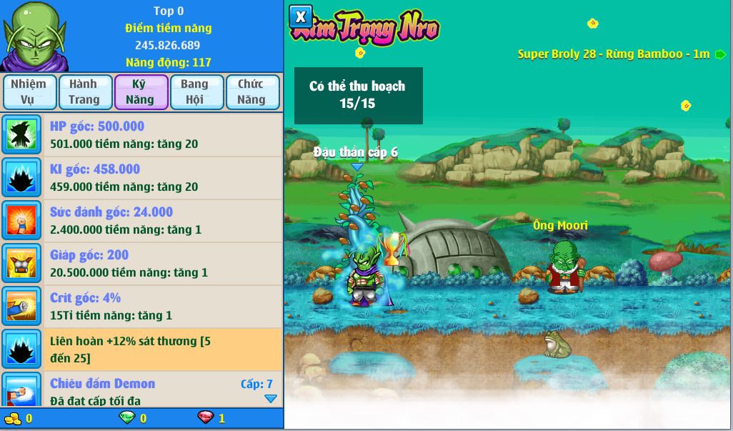 Nick Ngọc Rồng Online VIP giá rẻ, NickDaoQuan.Com, Shop Nick Ngọc Rồng