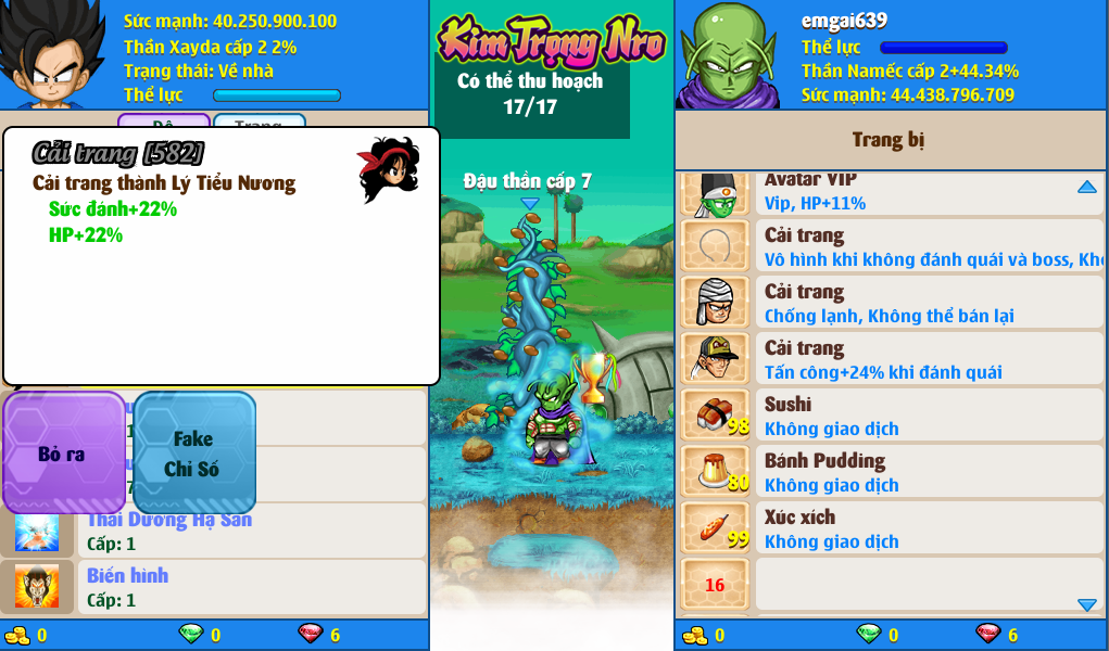 Nick Ngọc Rồng Online VIP giá rẻ, NickDaoQuan.Com, Shop Nick Ngọc Rồng