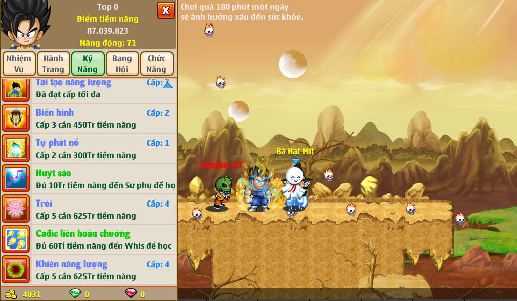 Nick Ngọc Rồng Online VIP giá rẻ, NickDaoquan.Vn, Shop Nick Ngọc Rồng