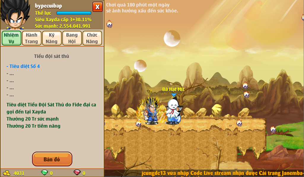 Nick Ngọc Rồng Online VIP giá rẻ, NickDaoquan.Vn, Shop Nick Ngọc Rồng