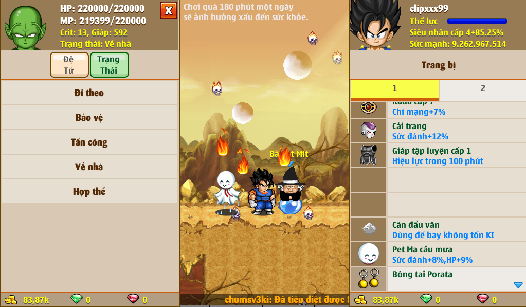 Nick Ngọc Rồng Online VIP giá rẻ, NickDaoquan.Vn, Shop Nick Ngọc Rồng