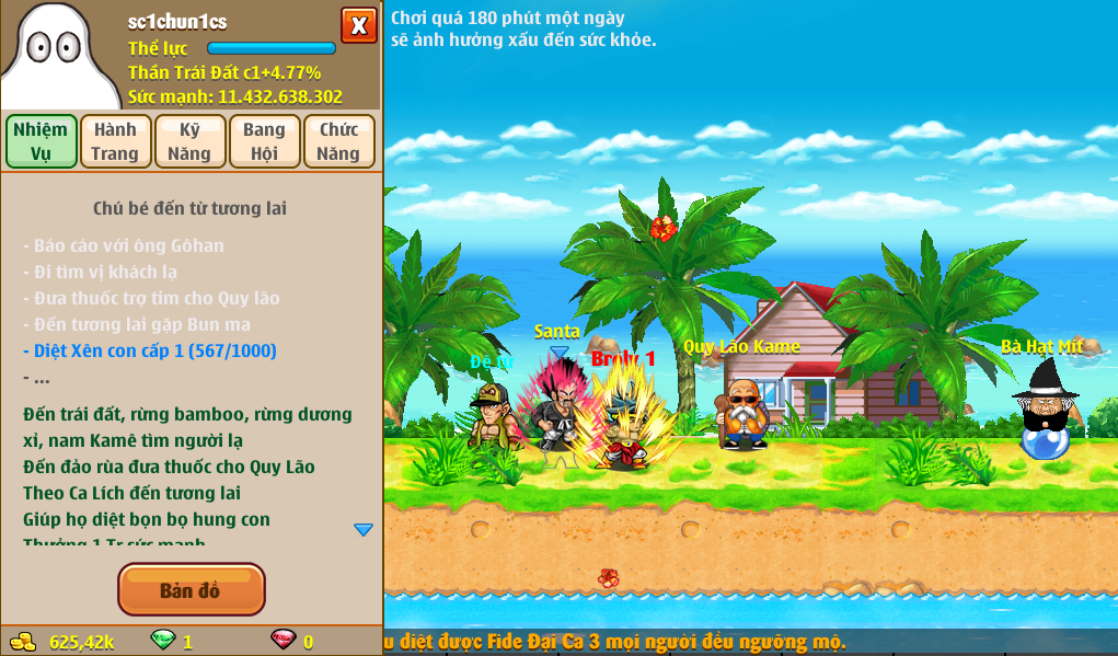 Nick Ngọc Rồng Online VIP giá rẻ, NickDaoquan.Vn, Shop Nick Ngọc Rồng