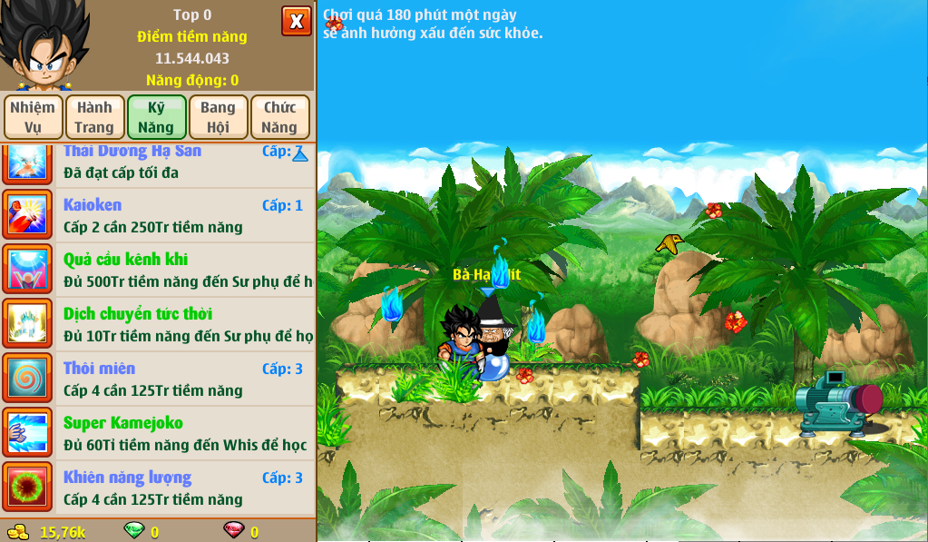 Nick Ngọc Rồng Online VIP giá rẻ, NickDaoquan.Vn, Shop Nick Ngọc Rồng