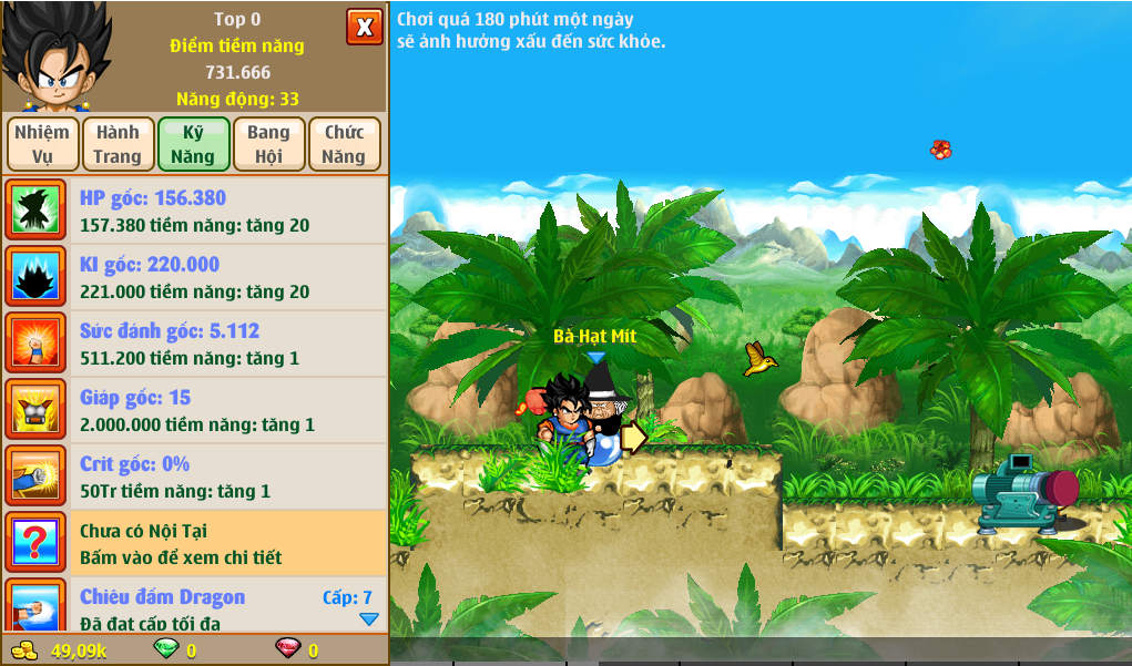 Nick Ngọc Rồng Online VIP giá rẻ, NickDaoquan.Vn, Shop Nick Ngọc Rồng