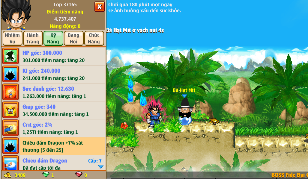 Nick Ngọc Rồng Online VIP giá rẻ, NickDaoquan.Vn, Shop Nick Ngọc Rồng