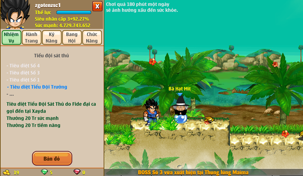 Nick Ngọc Rồng Online VIP giá rẻ, NickDaoquan.Vn, Shop Nick Ngọc Rồng