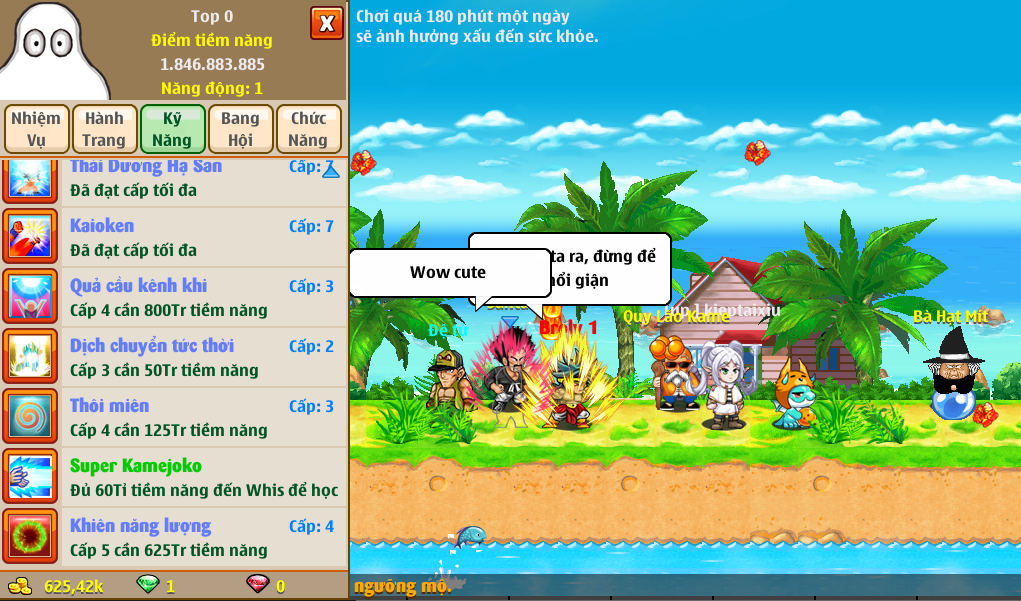 Nick Ngọc Rồng Online VIP giá rẻ, NickDaoquan.Vn, Shop Nick Ngọc Rồng