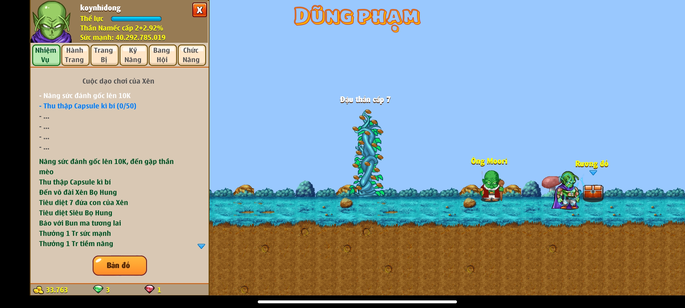 Nick Ngọc Rồng Online VIP giá rẻ, NickDaoquan.Vn, Shop Nick Ngọc Rồng