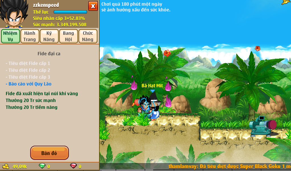 Nick Ngọc Rồng Online VIP giá rẻ, NickDaoquan.Vn, Shop Nick Ngọc Rồng