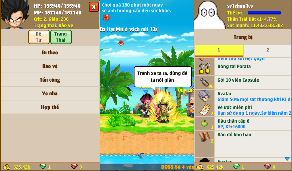 Nick Ngọc Rồng Online VIP giá rẻ, NickDaoquan.Vn, Shop Nick Ngọc Rồng