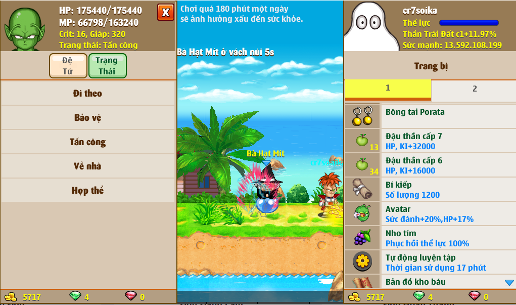 Nick Ngọc Rồng Online VIP giá rẻ, NickDaoquan.Vn, Shop Nick Ngọc Rồng