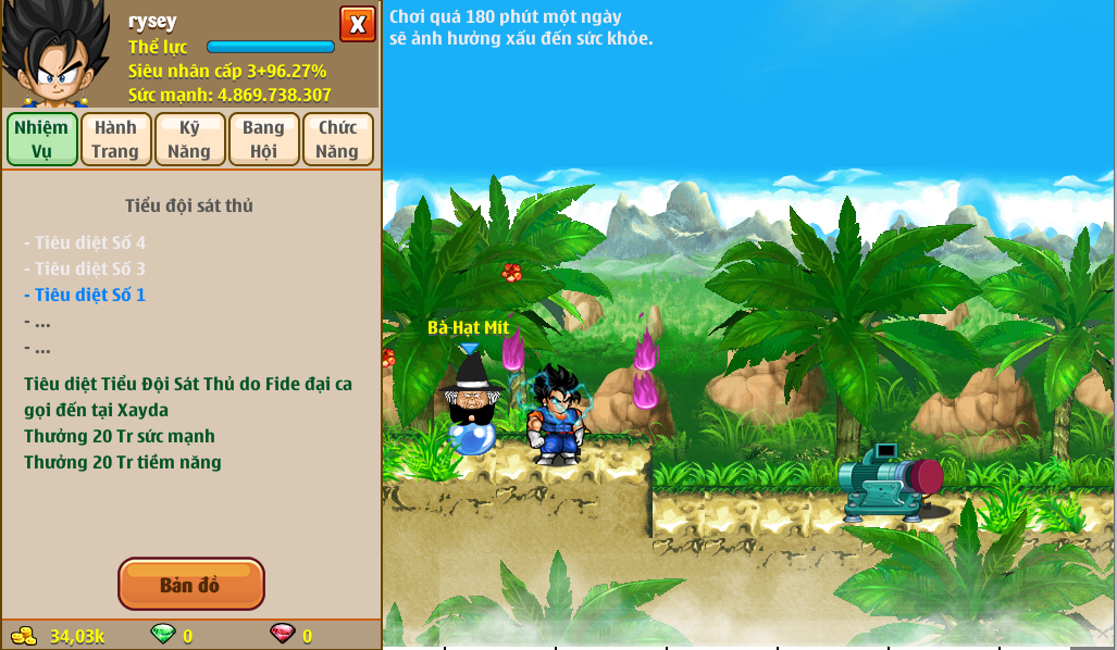 Nick Ngọc Rồng Online VIP giá rẻ, NickDaoquan.Vn, Shop Nick Ngọc Rồng