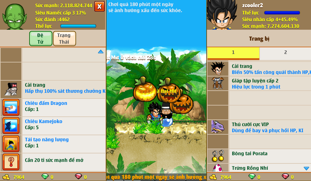 Nick Ngọc Rồng Online VIP giá rẻ, NickDaoquan.Vn, Shop Nick Ngọc Rồng