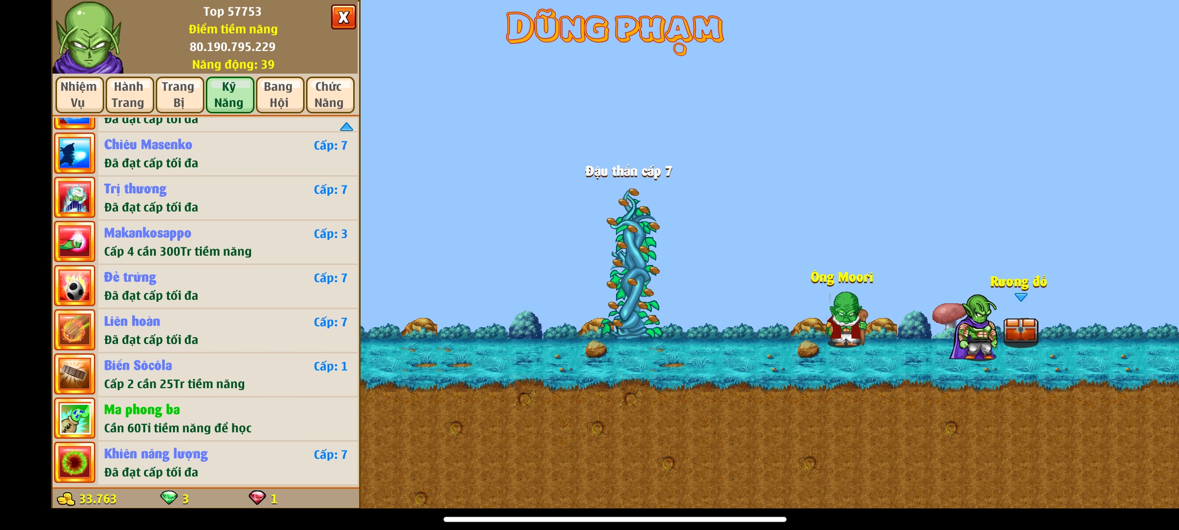 Nick Ngọc Rồng Online VIP giá rẻ, NickDaoquan.Vn, Shop Nick Ngọc Rồng